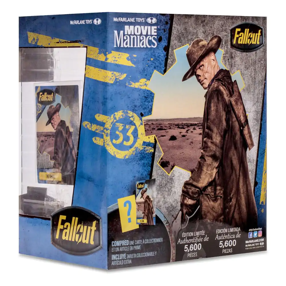 Fallout Movie Maniacs The Ghoul figura 15 cm termékfotó