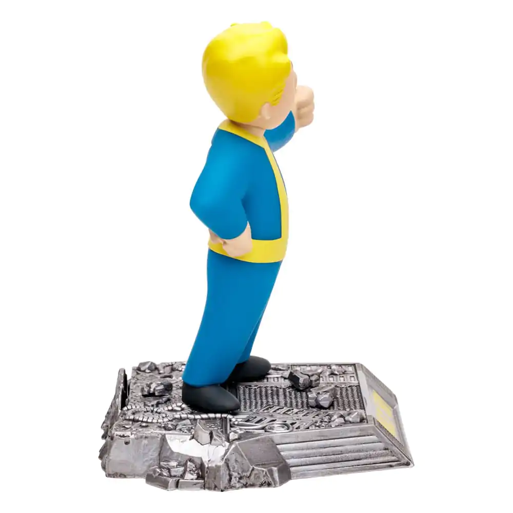Fallout Movie Maniacs Vault Boy (Gold Label) figura 15 cm termékfotó
