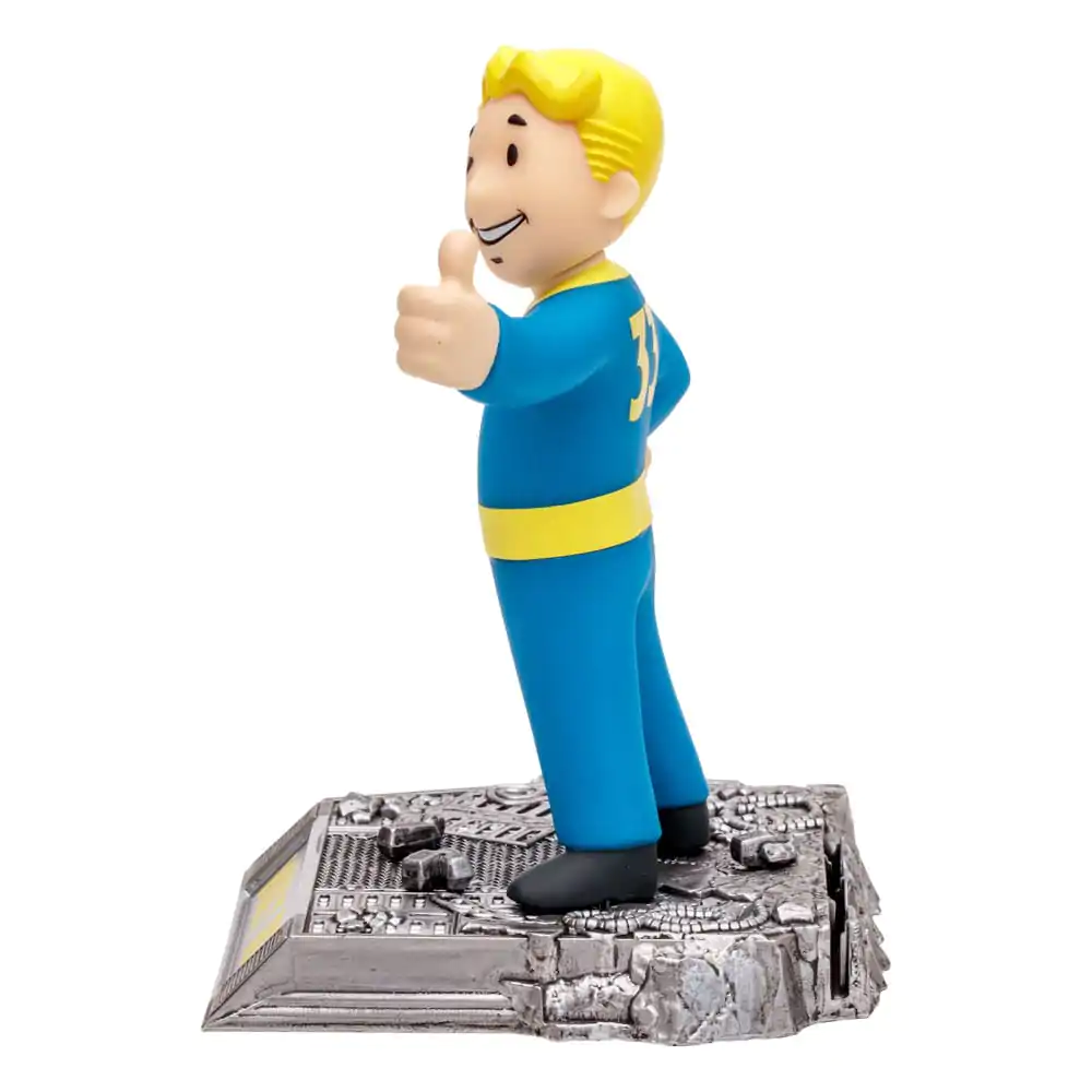 Fallout Movie Maniacs Vault Boy (Gold Label) figura 15 cm termékfotó