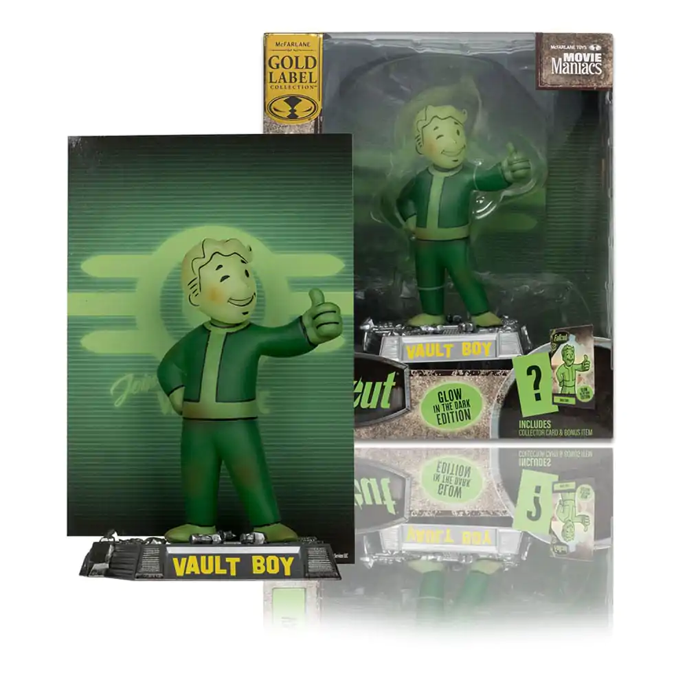 Fallout Movie Maniacs Vault Boy PVC szobor figura 13 cm termékfotó