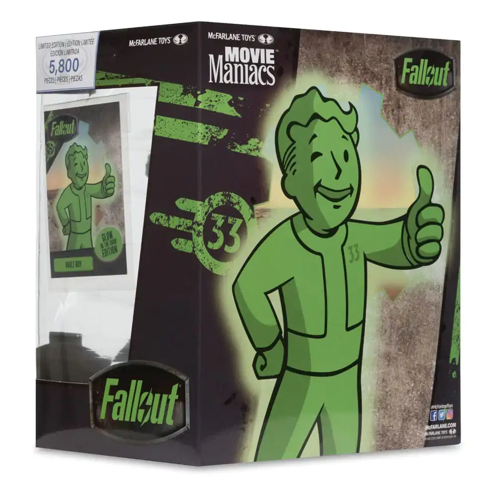 Fallout Movie Maniacs Vault Boy PVC szobor figura 13 cm termékfotó