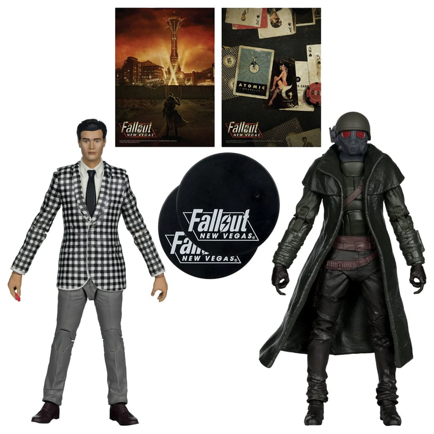 Fallout: New Vegas 2 db-os figura csomag Riot Ranger Armor & Benny Survivor 18 cm termékfotó