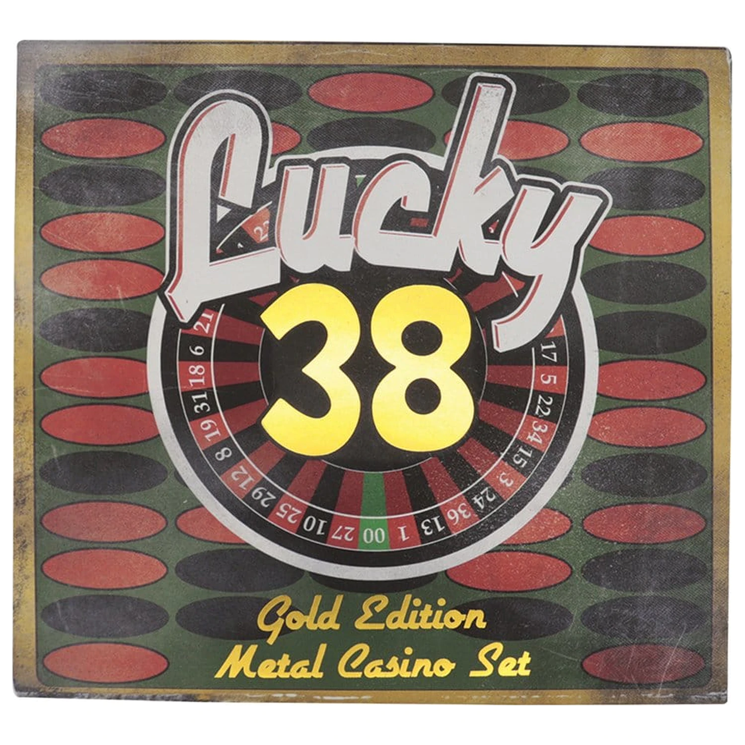 Fallout: New Vegas replika Lucky 38 Imitation Gold Casino Set Limitált kiadás termékfotó