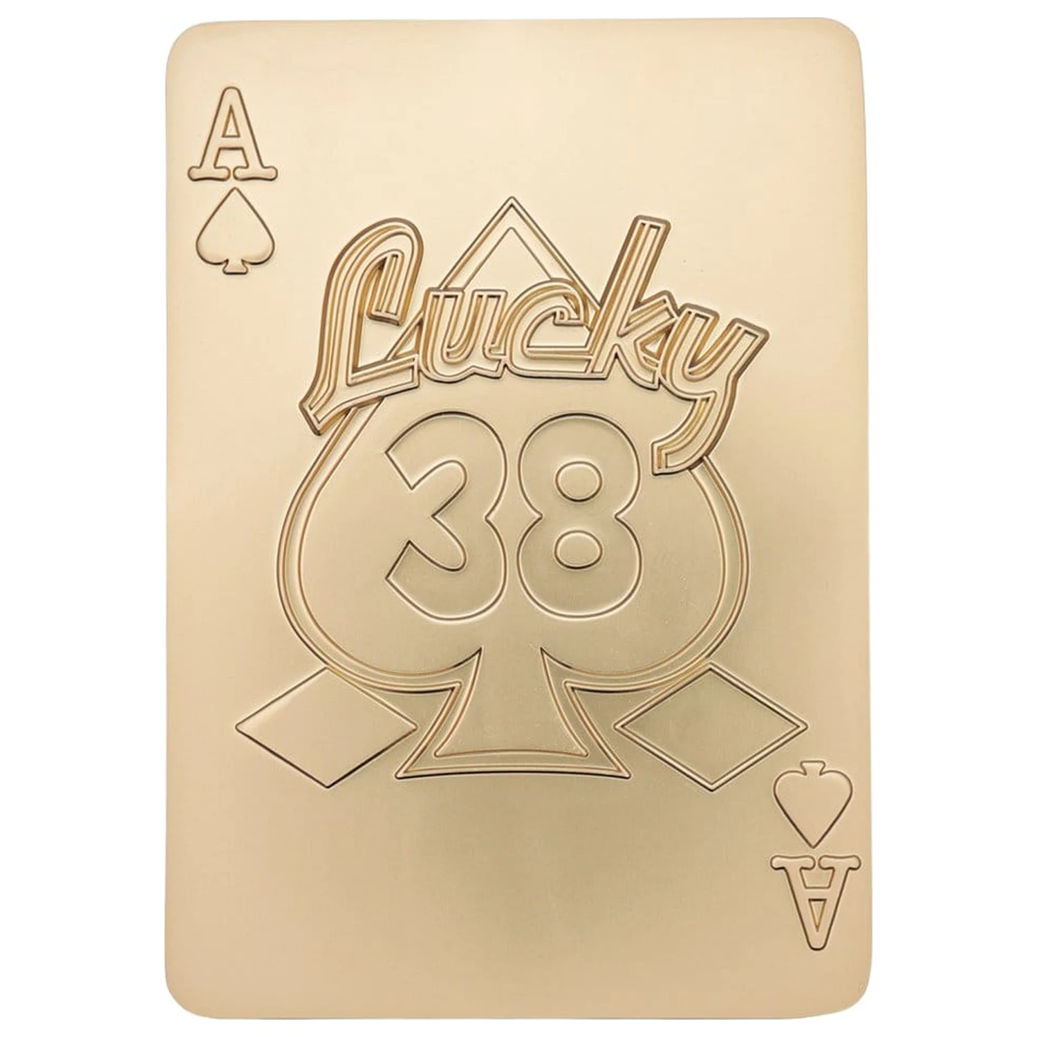 Fallout: New Vegas replika Lucky 38 Imitation Gold Casino Set Limitált kiadás termékfotó