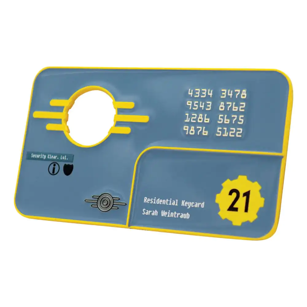 Fallout: New Vegas Vault 21 Security Keycard replika Limitált kiadás   termékfotó