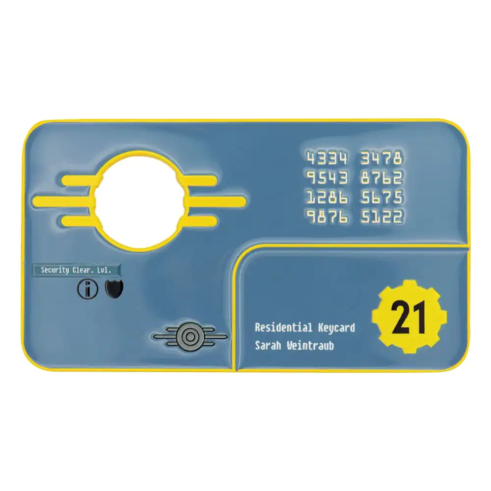 Fallout: New Vegas Vault 21 Security Keycard replika Limitált kiadás   termékfotó
