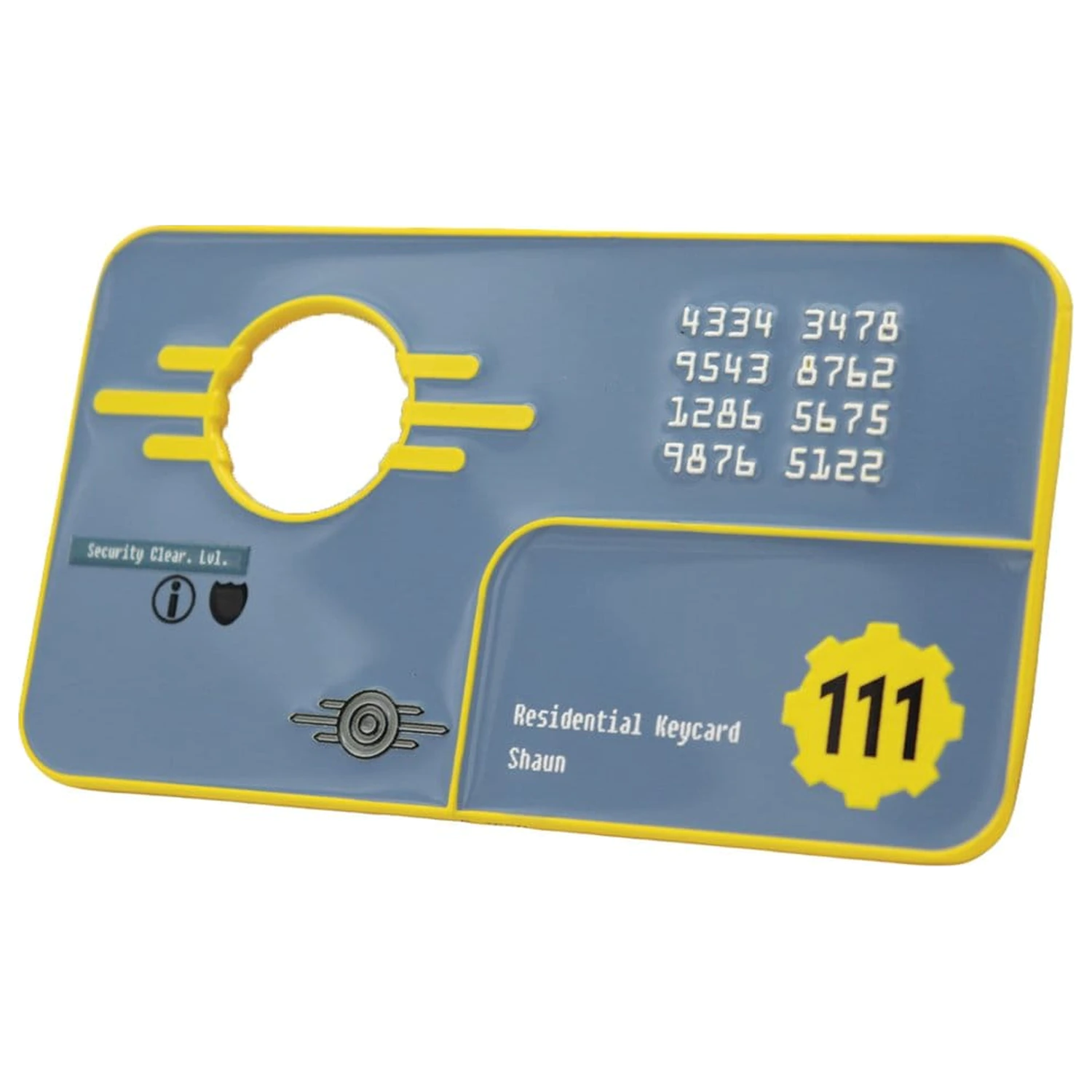 Fallout replika Security Keycard Vault 111 Limitált kiadás 11 cm termékfotó