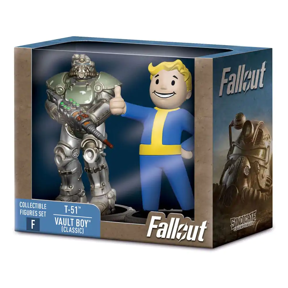 Fallout Mini Figures 2-Pack Set F Raider & Vault Boy (Strong) 7 cm termékfotó