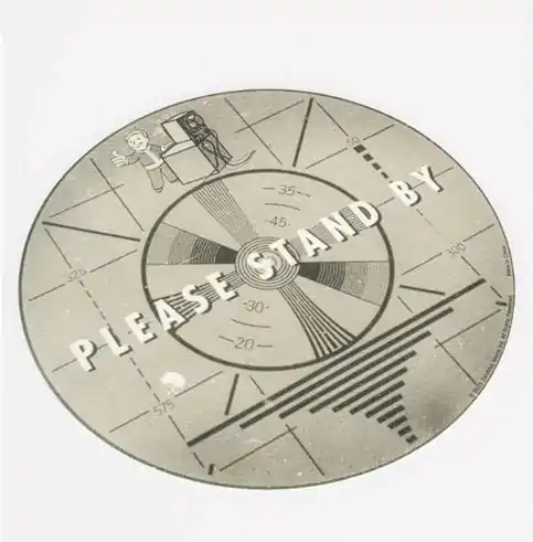 Fallout Slip Mat Please Stand by Record 30 x 30 cm termékfotó