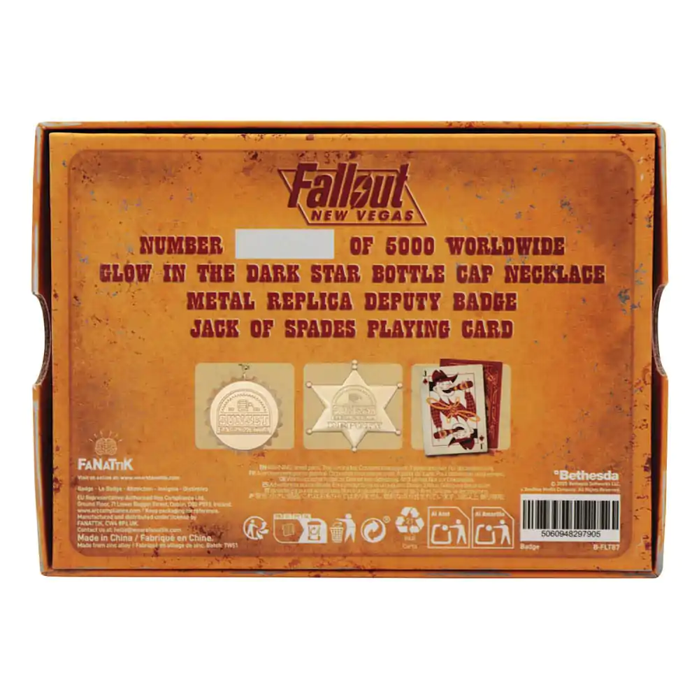 Fallout Sunset Sarsaparilla Legend of the Star Gold Coloured replika csomag Limitált kiadás  termékfotó