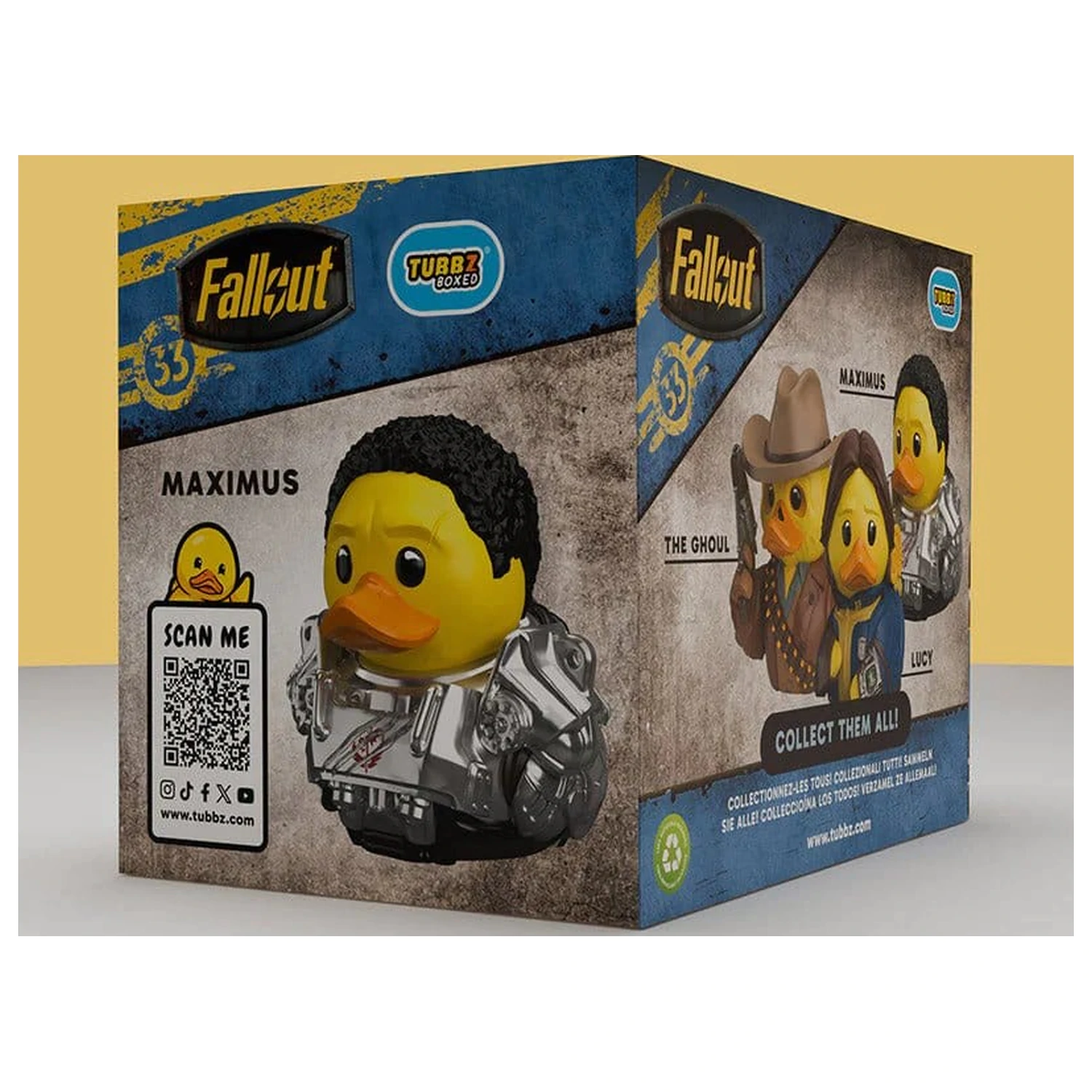 Fallout Tubbz PVC figura Maximus Boxed Edition 10 cm   termékfotó