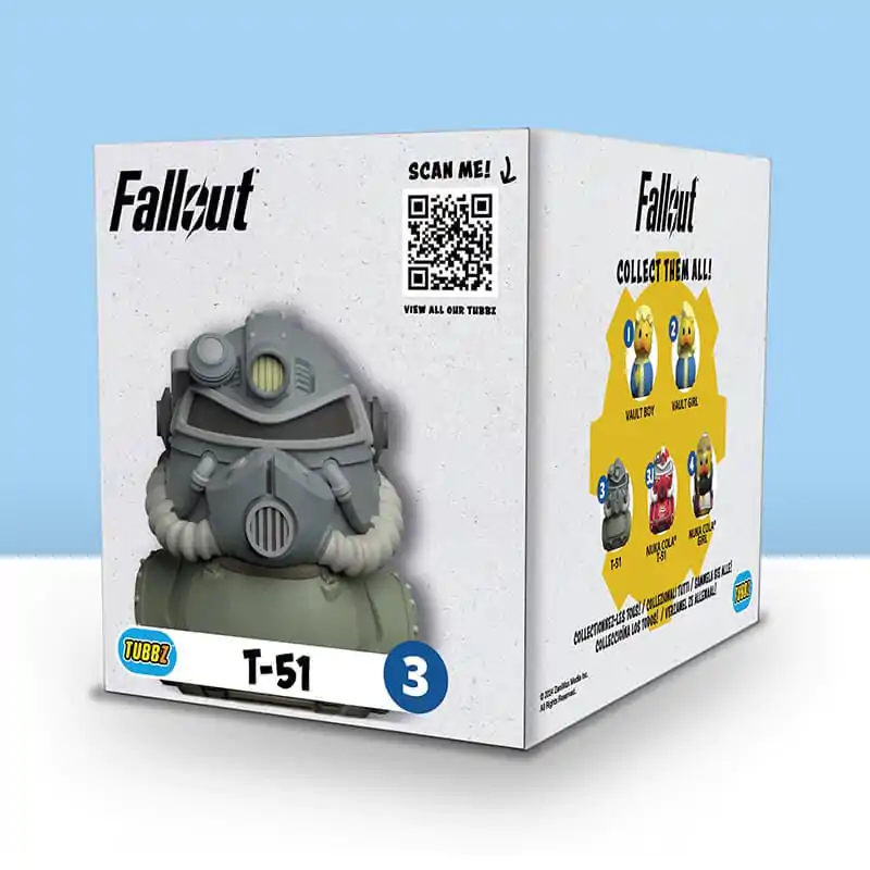 Fallout Tubbz PVC figura T-51 Boxed Edition 10 cm termékfotó