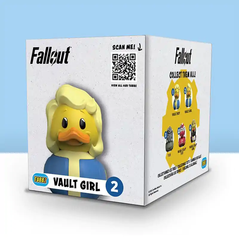 Fallout Tubbz PVC figura Vault Girl Boxed Edition 10 cm termékfotó