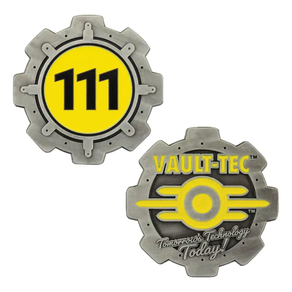 Fallout Vault 111 Door Gyűjthető érme Limitált kiadás termékfotó