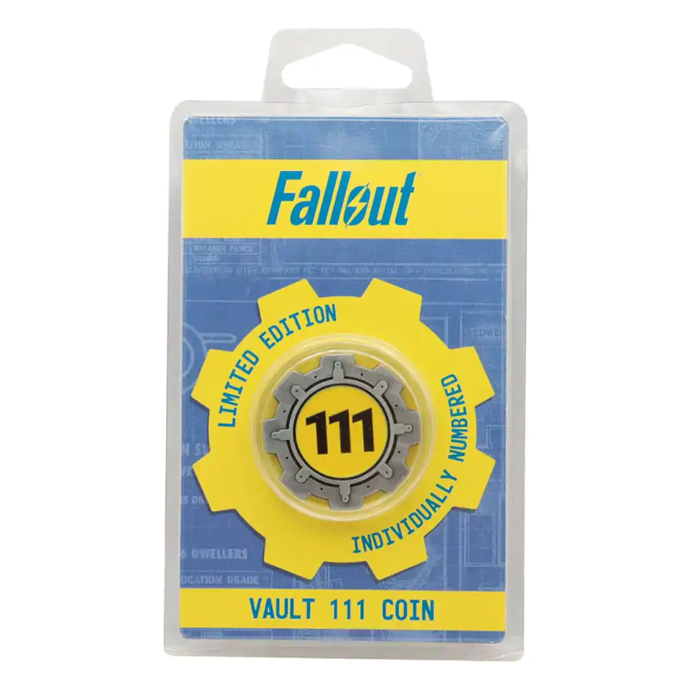 Fallout Vault 111 Door Gyűjthető érme Limitált kiadás termékfotó