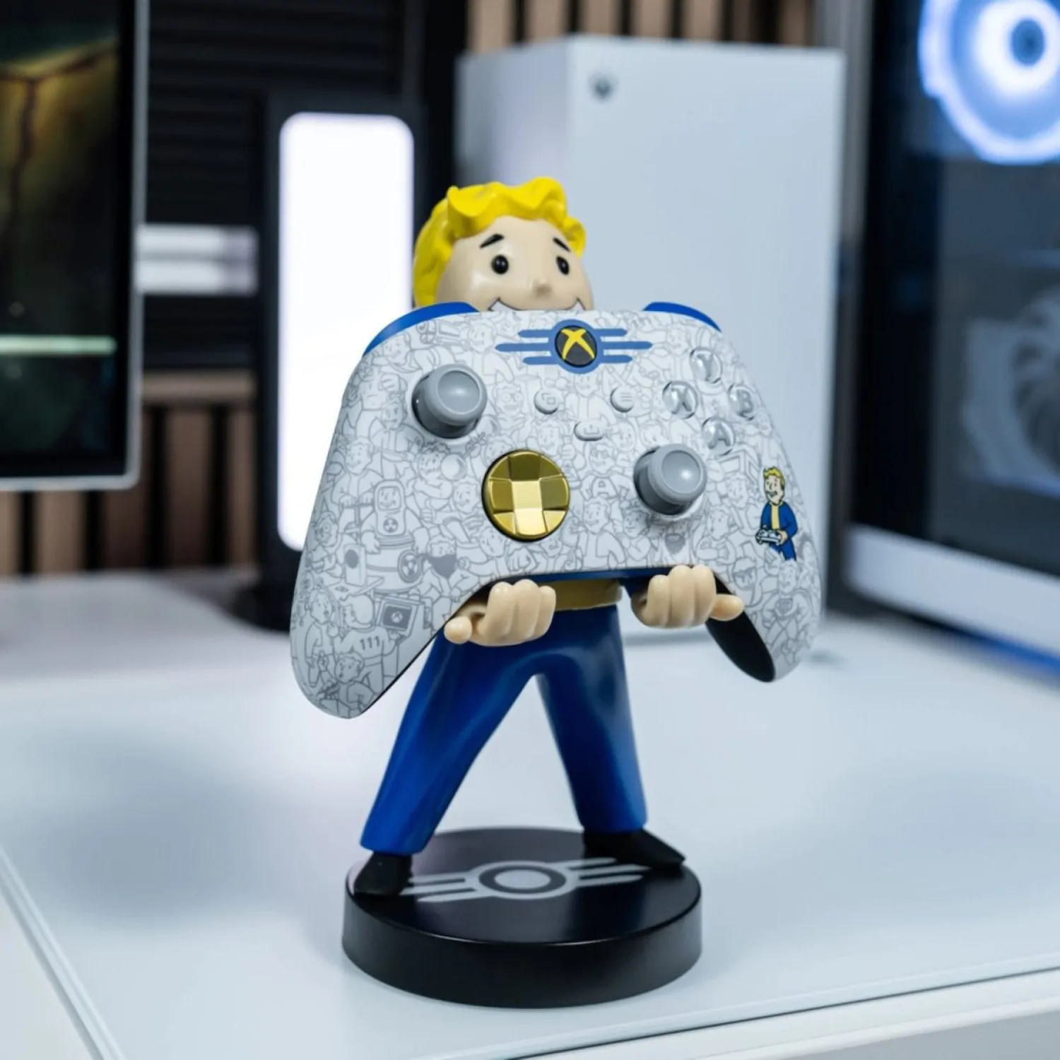 Fallout Vault Boy Cable Guy figura kontroller/telefon tartó termékfotó