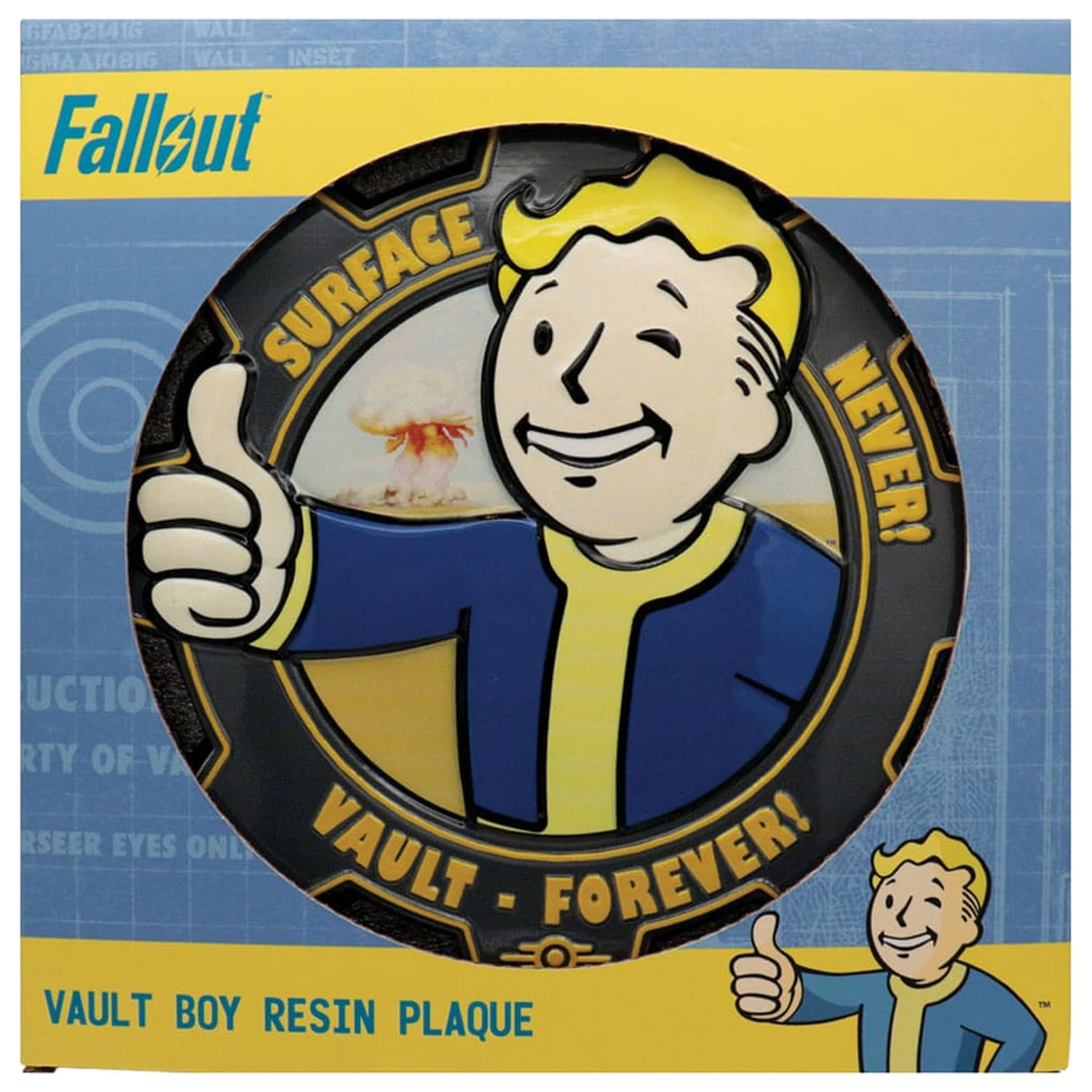 Fallout Vault Boy gyanta plakett termékfotó