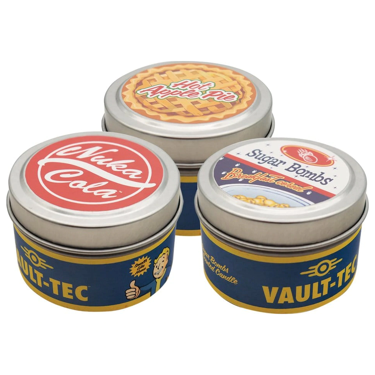 Fallout Vault Dweller's 3 db-os gyertya csomag 6 cm    termékfotó