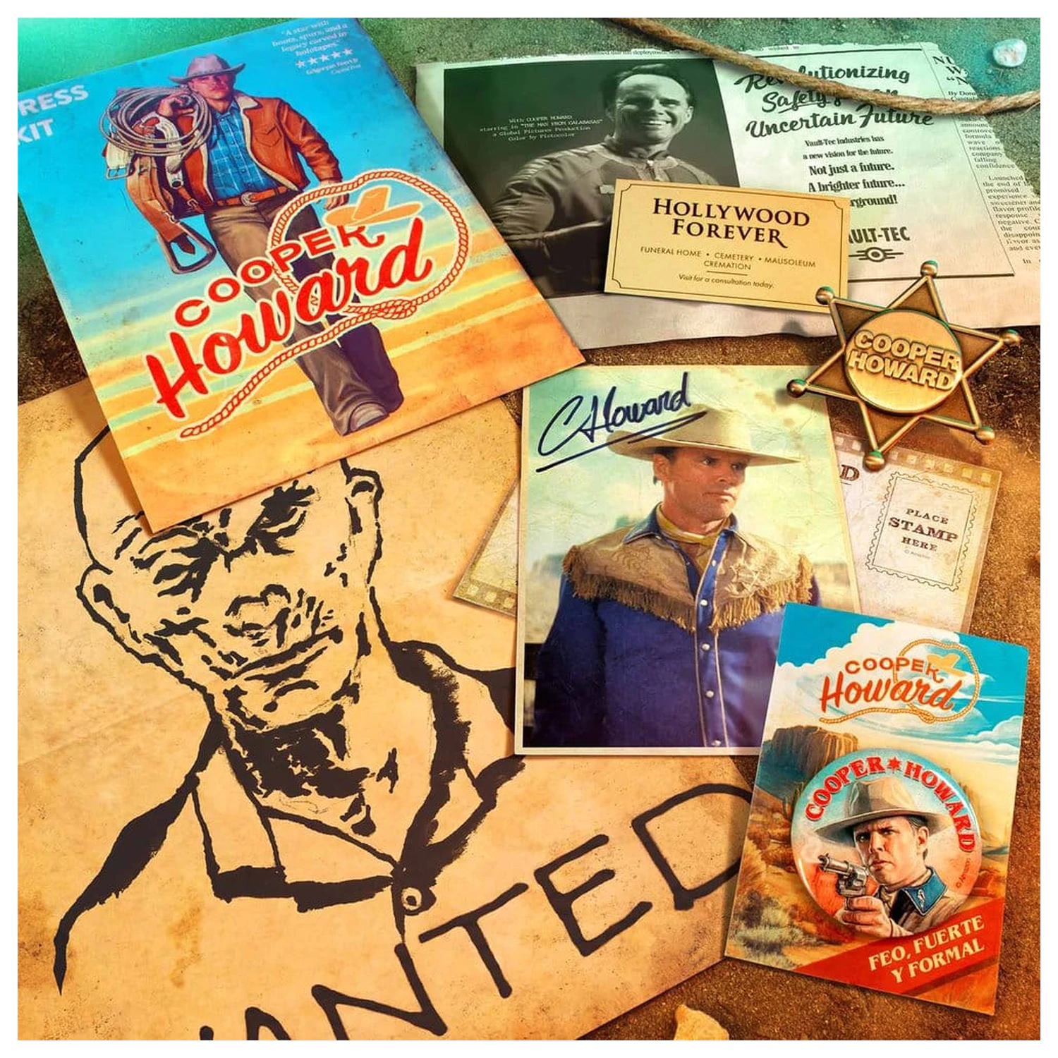 Fallout Wasteland Treasures Kit gyűjtői csomag termékfotó