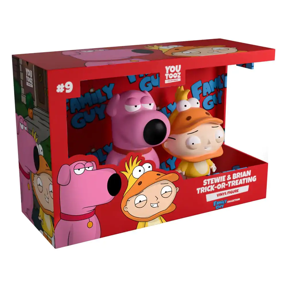 Family Guy 2 db-os Vinyl figura csomag Stewie & Brian Trick-Or-Treating 10 cm termékfotó