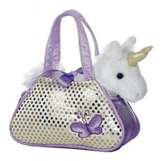 Fancy Pal Lilac Egyszarvú plüss kézi táska 21cm termékfotó