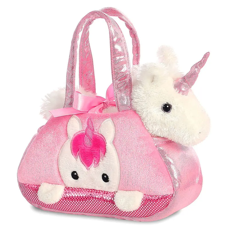 Fancy Pal Pink Egyszarvú plüss kézi táska 21cm termékfotó