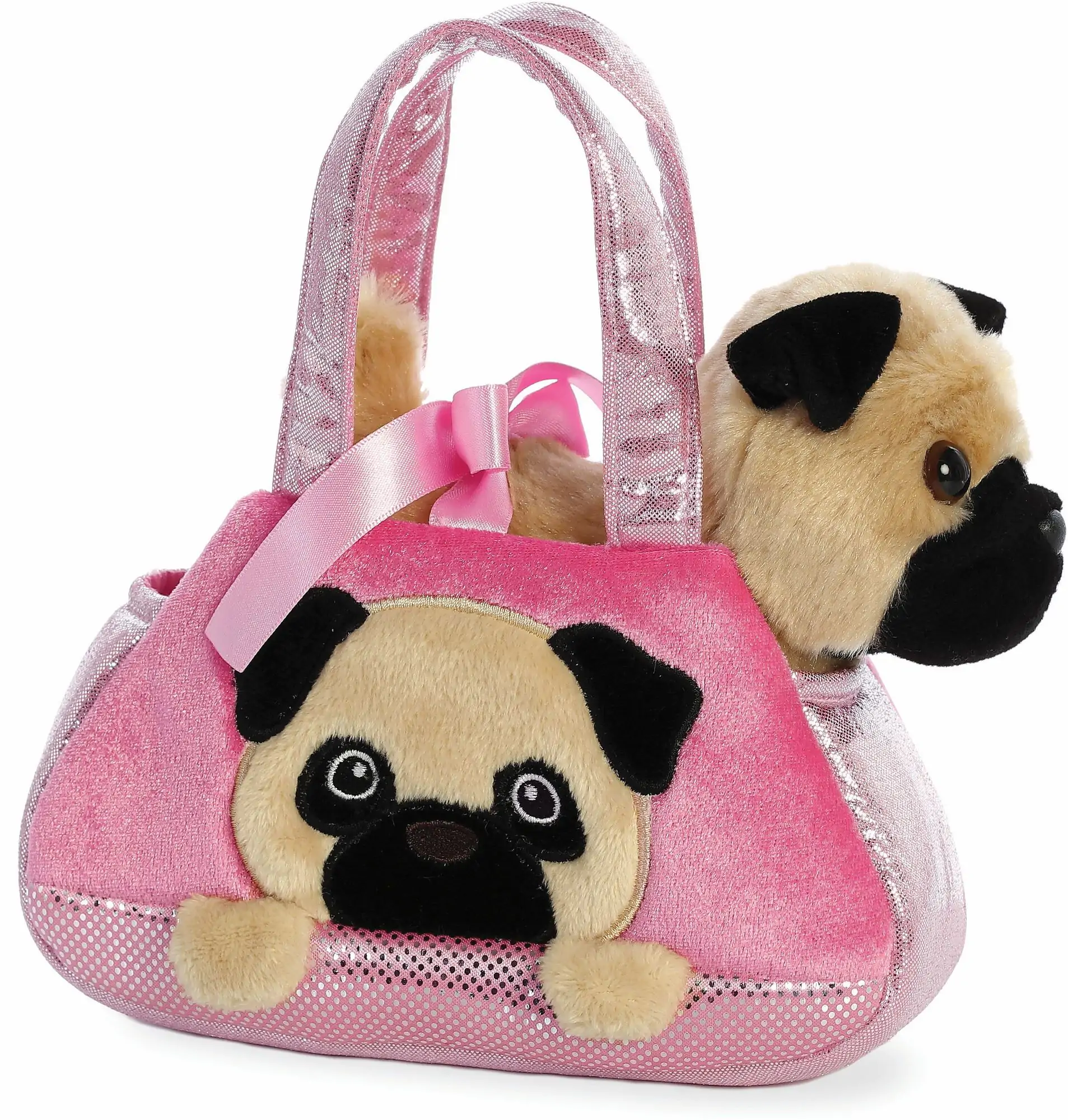 Fancy Pal Pug plüssfigura 21cm termékfotó