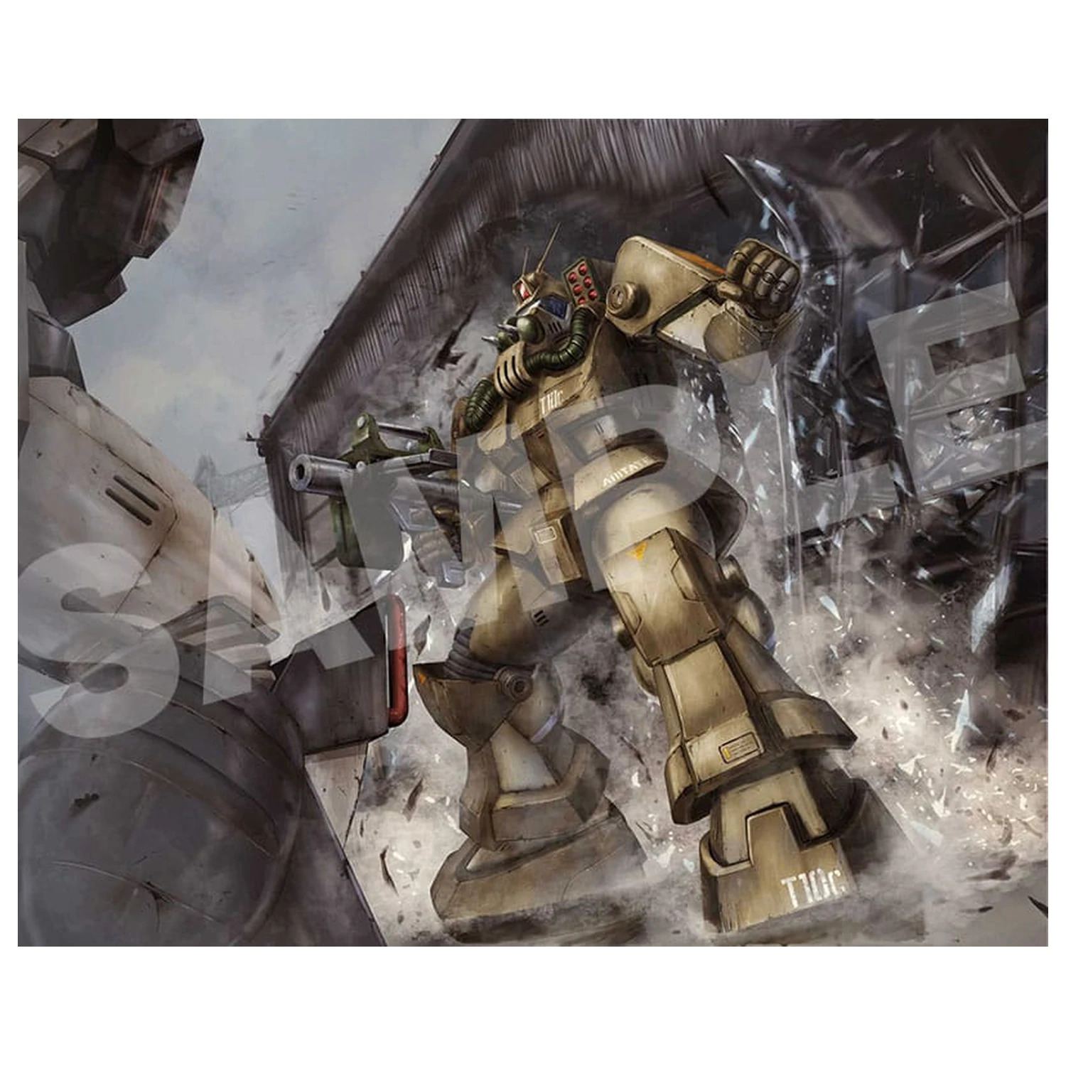 Fang of the Sun Dougram Combat Armors MAX 09 1/72 Abitate T10C Block Head X-Nebula Műanyag modell készlet 17 cm termékfotó