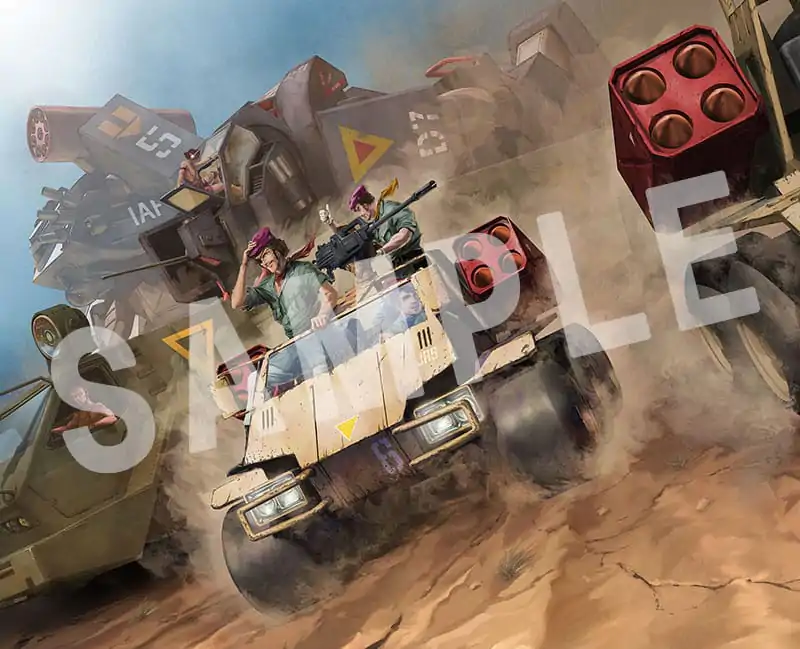 Fang of the Sun Dougram Combat Armors MAX06 1/72 Bromley JRS Native Dancer Commander Type &amp; Missile Pod Type (re-run) Műanyag modell készlet 5 cm termékfotó