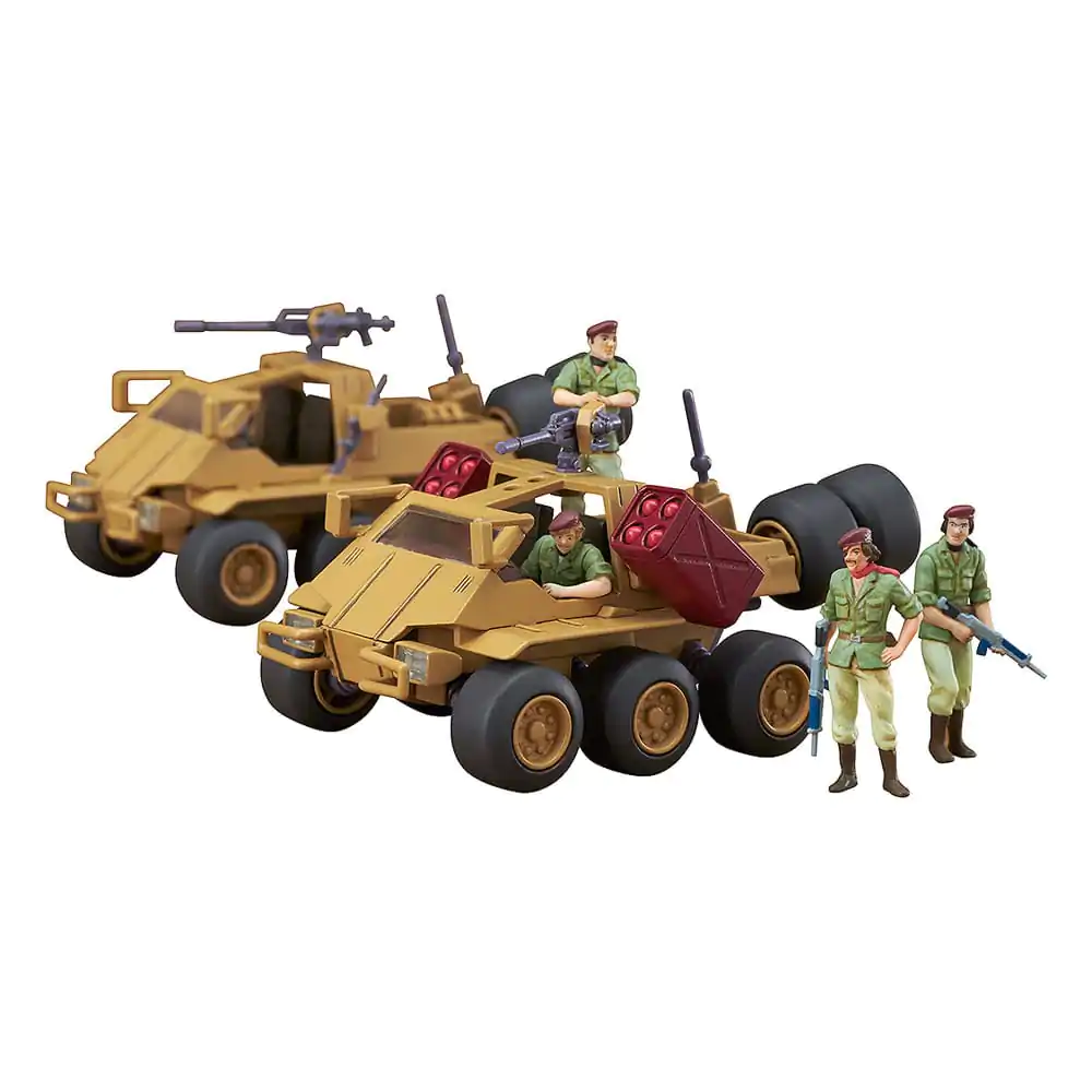 Fang of the Sun Dougram Combat Armors MAX06 1/72 Bromley JRS Native Dancer Commander Type &amp; Missile Pod Type (re-run) Műanyag modell készlet 5 cm termékfotó