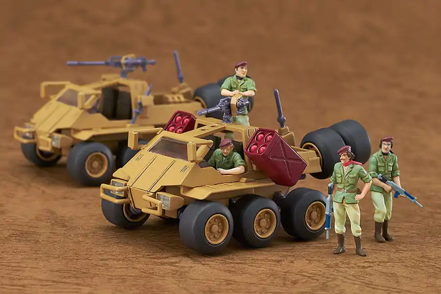 Fang of the Sun Dougram Combat Armors MAX06 1/72 Bromley JRS Native Dancer Commander Type &amp; Missile Pod Type (re-run) Műanyag modell készlet 5 cm termékfotó