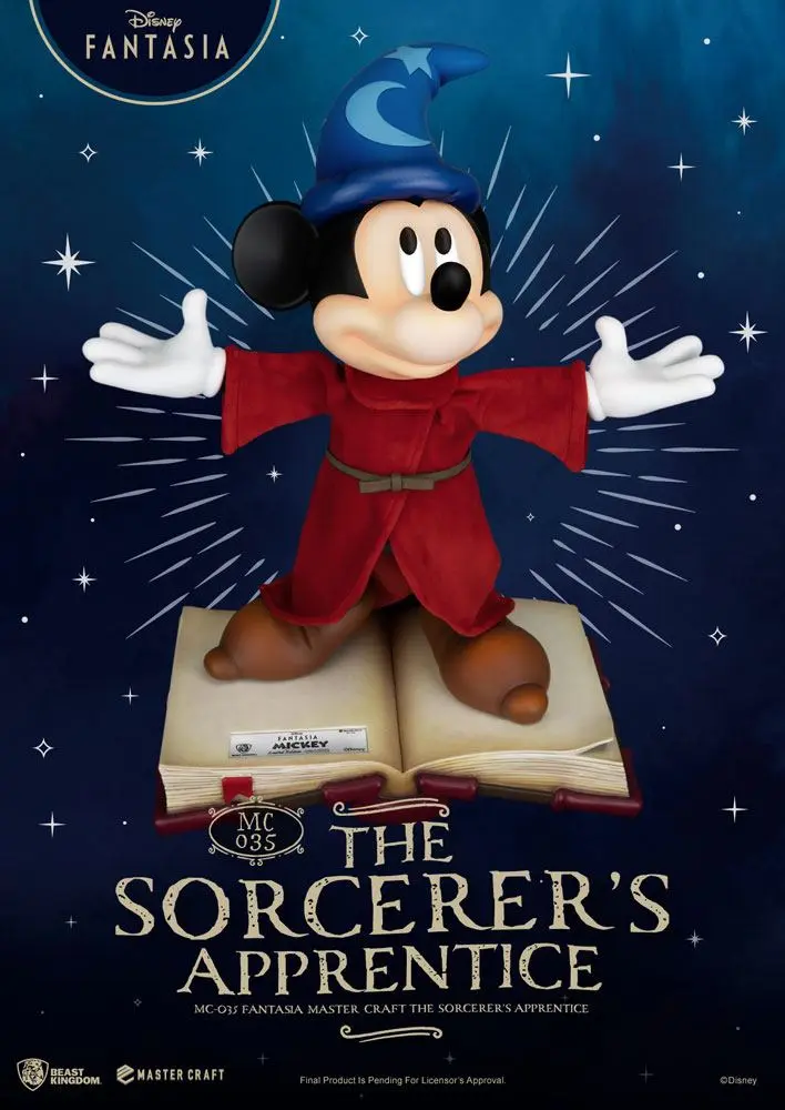 Fantasia Master Craft The Sorcerer's Apprentice szobor figura 38 cm termékfotó
