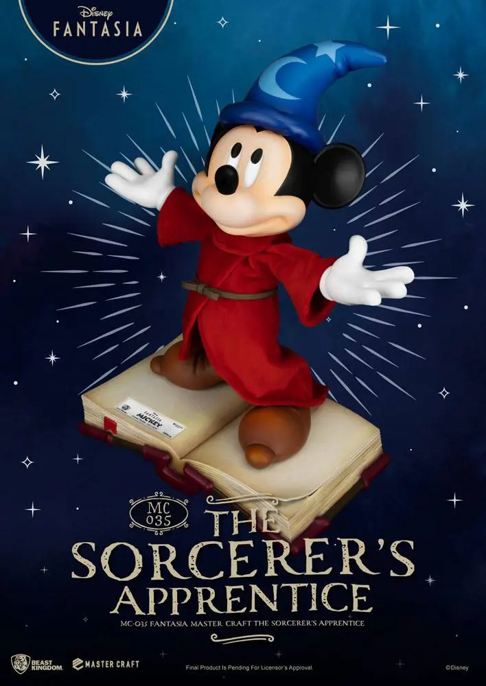 Fantasia Master Craft The Sorcerer's Apprentice szobor figura 38 cm termékfotó