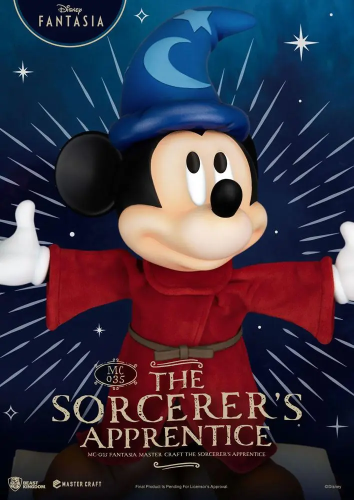 Fantasia Master Craft The Sorcerer's Apprentice szobor figura 38 cm termékfotó