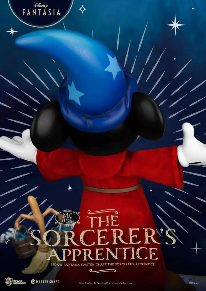 Fantasia Master Craft The Sorcerer's Apprentice szobor figura 38 cm termékfotó