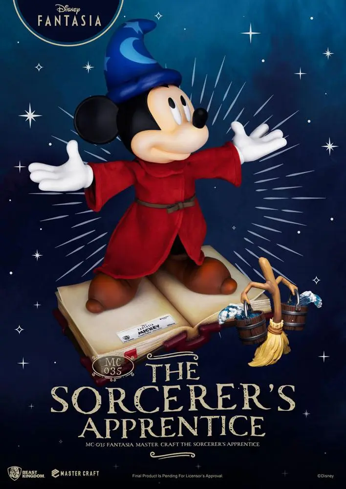 Fantasia Master Craft The Sorcerer's Apprentice szobor figura 38 cm termékfotó