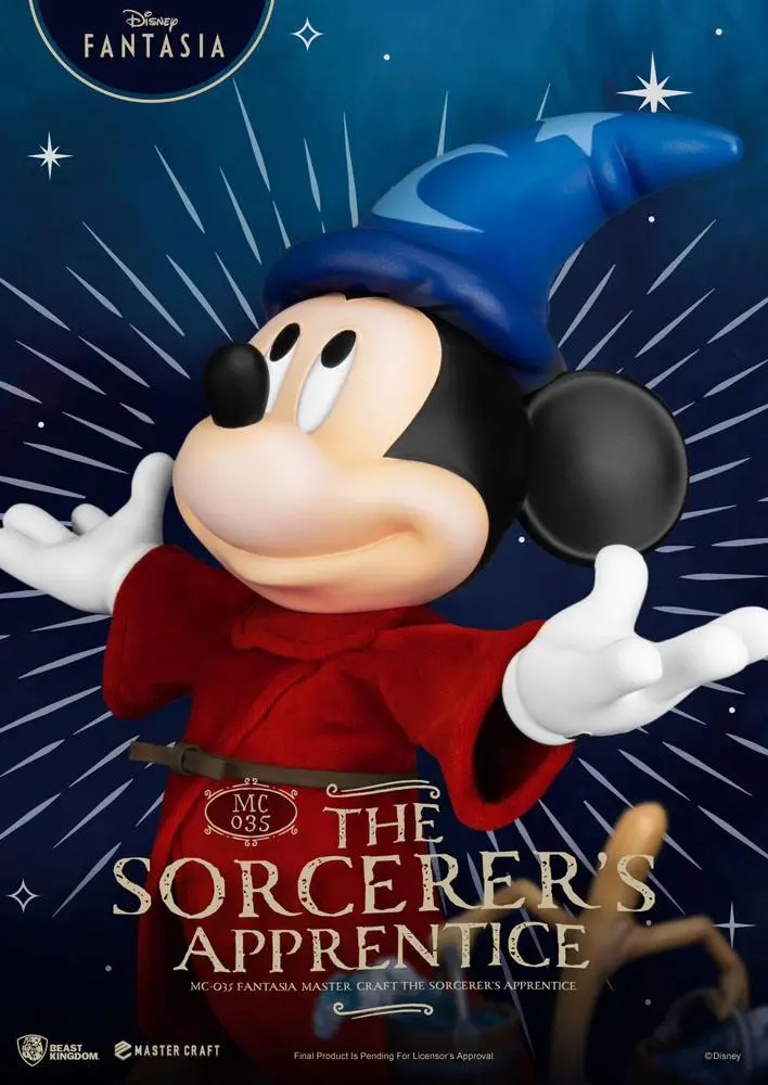Fantasia Master Craft The Sorcerer's Apprentice szobor figura 38 cm termékfotó