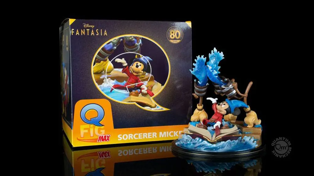 Fantasia Q-Fig Max Elite Sorcerer Mickey figura 12 cm termékfotó