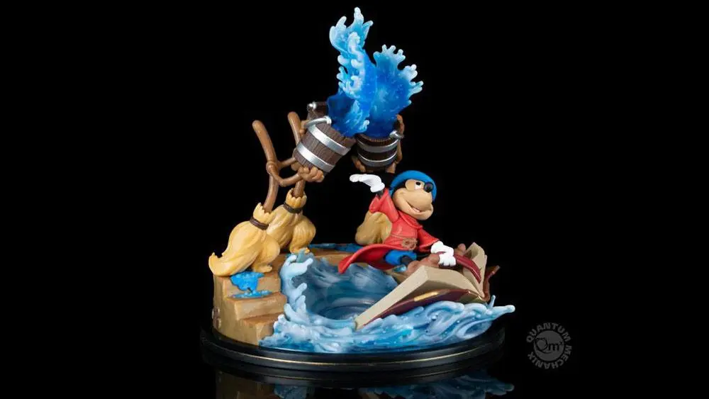 Fantasia Q-Fig Max Elite Sorcerer Mickey figura 12 cm termékfotó