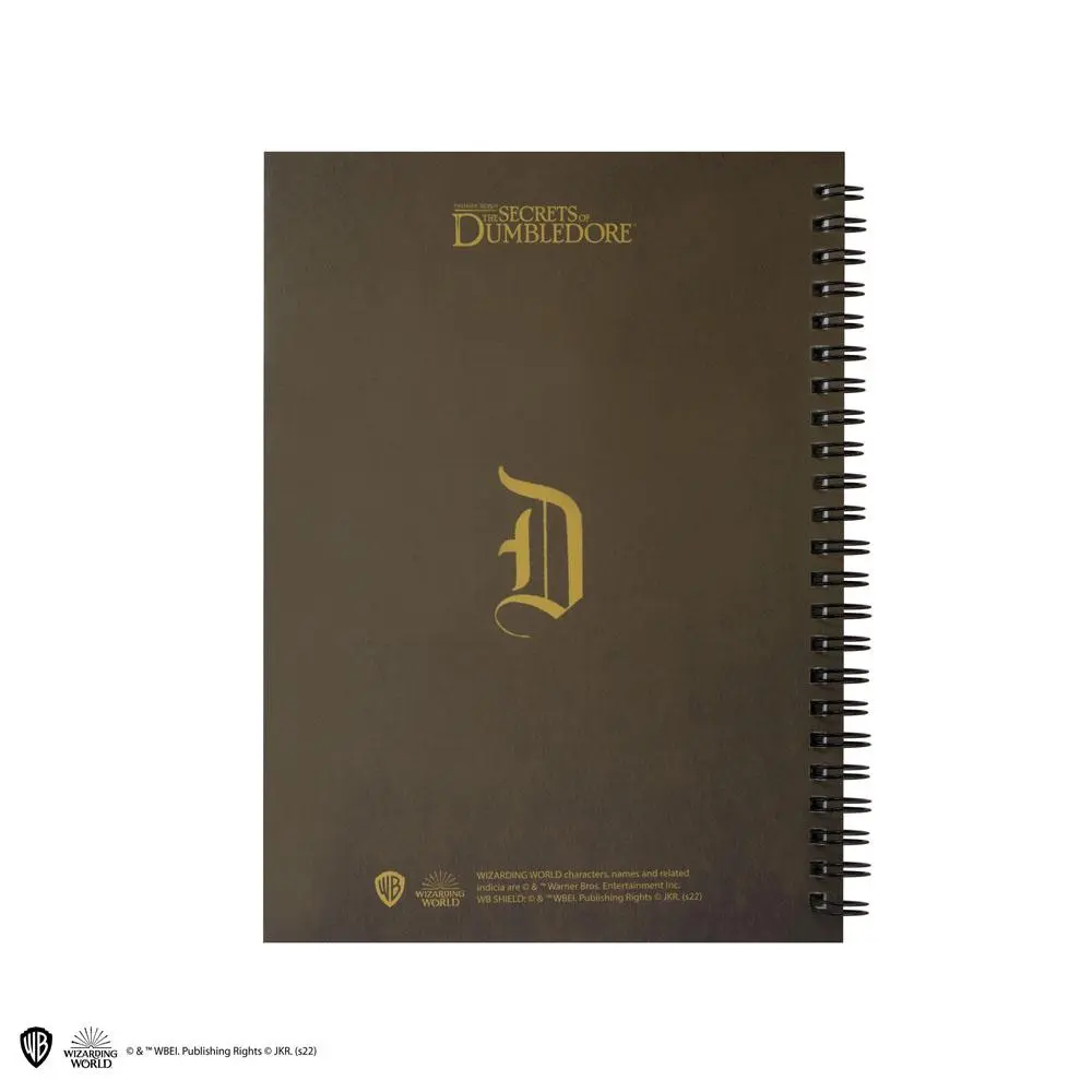 Fantastic Beasts Dumbledore Family Crest A5 jegyzetfüzet termékfotó