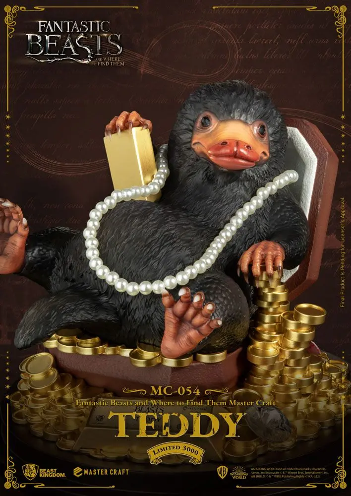 Fantastic Beasts Master Craft szobor figura Teddy 21 cm termékfotó