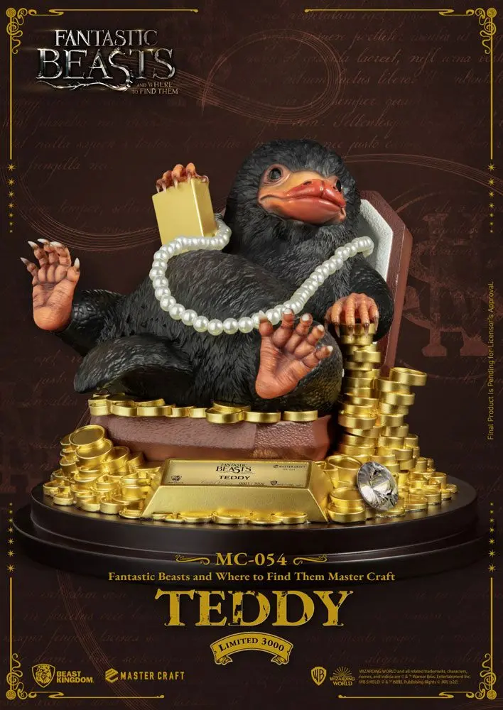 Fantastic Beasts Master Craft szobor figura Teddy 21 cm termékfotó