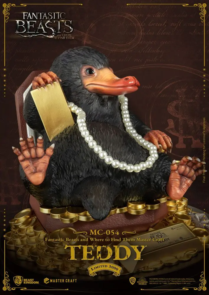 Fantastic Beasts Master Craft szobor figura Teddy 21 cm termékfotó