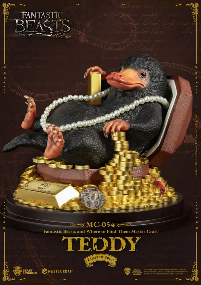 Fantastic Beasts Master Craft szobor figura Teddy 21 cm termékfotó