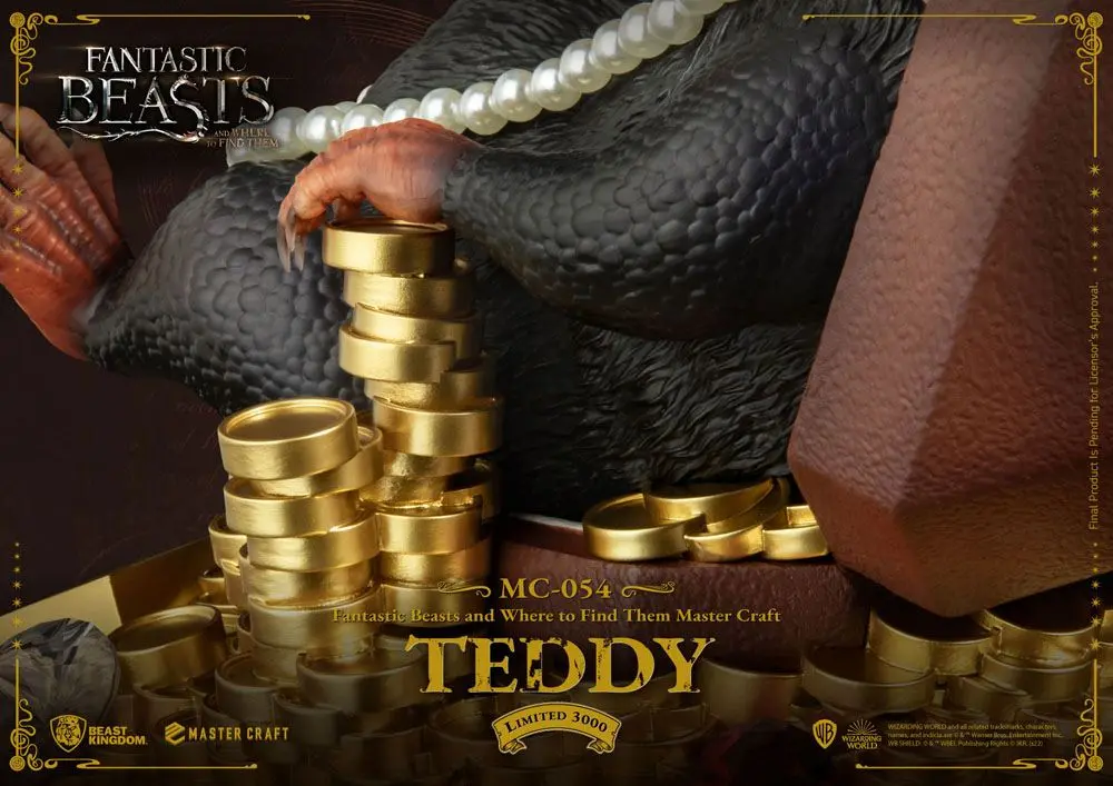 Fantastic Beasts Master Craft szobor figura Teddy 21 cm termékfotó