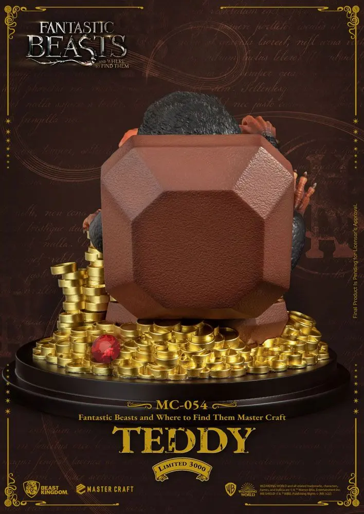 Fantastic Beasts Master Craft szobor figura Teddy 21 cm termékfotó
