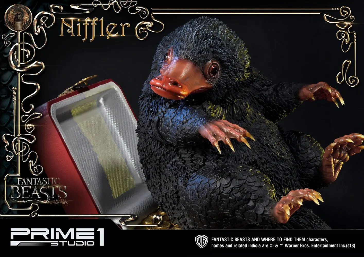Fantastic Beasts Niffler szobor figura 40 cm termékfotó