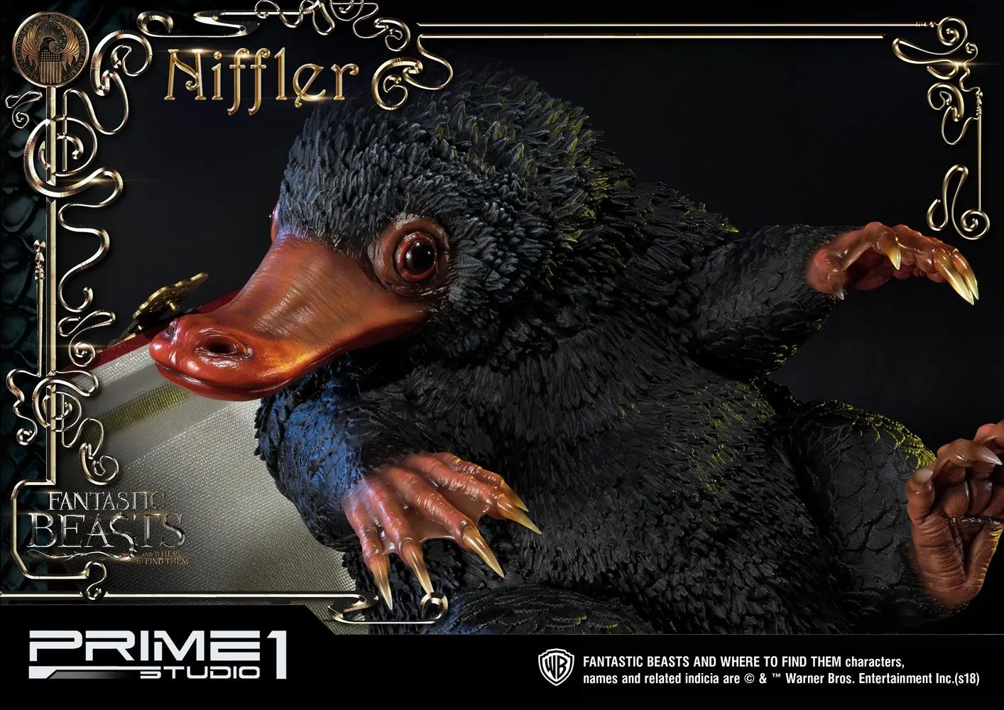 Fantastic Beasts Niffler szobor figura 40 cm termékfotó