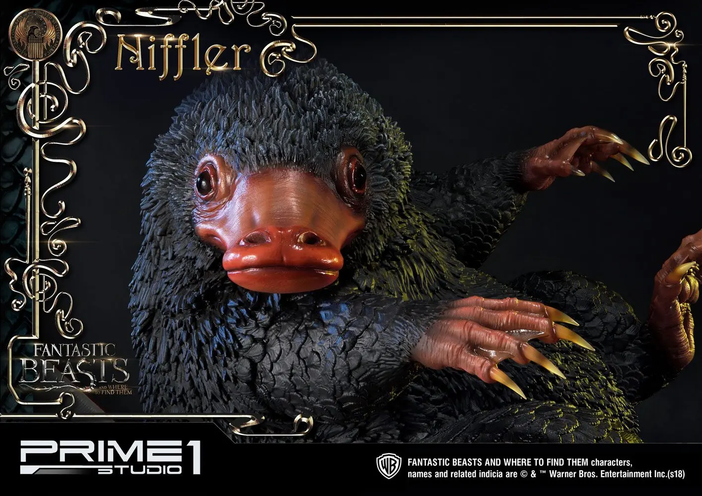 Fantastic Beasts Niffler szobor figura 40 cm termékfotó