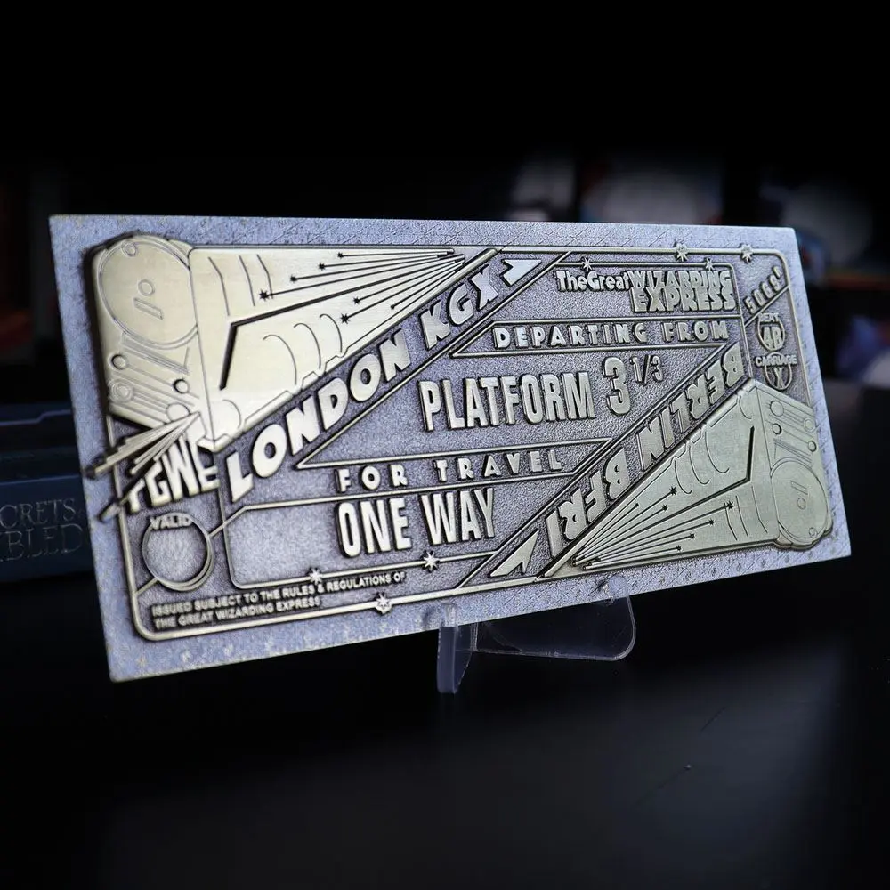 Fantastic Beasts Replica The Great Wizarding Express Limited Edition Train Ticket termékfotó